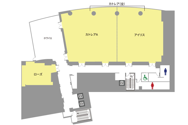 カトレアAフロア図