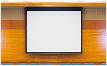 天井吊りスクリーン